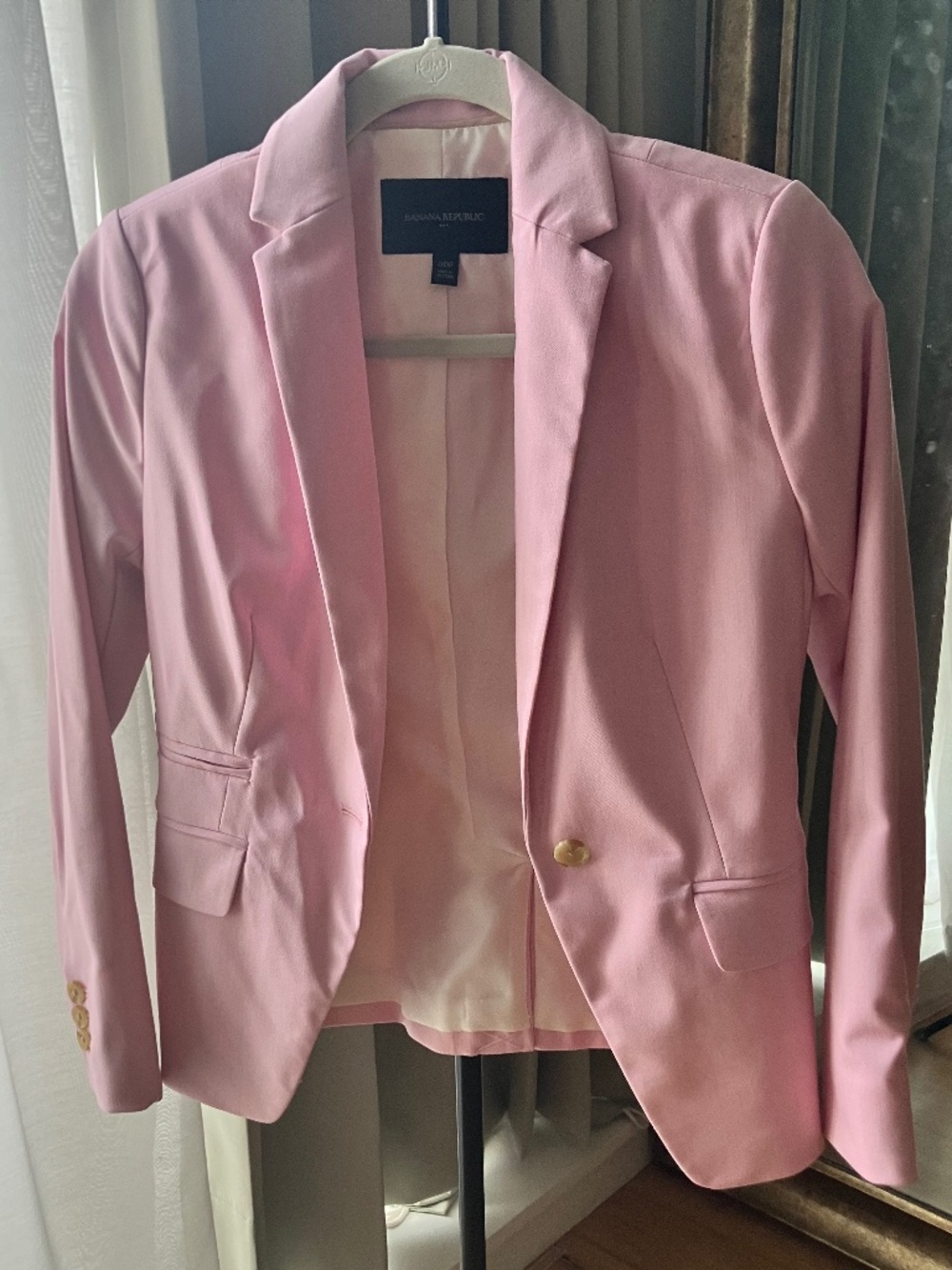 NWOT Banana Republic Blazer Pink Size 00P